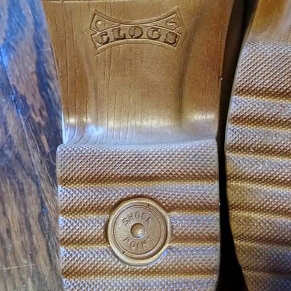 White Mountain Brand Suede Buff Color Clogs Nurse Shoes, Dental Hygienist 7 1/2 - Picture 4 of 4